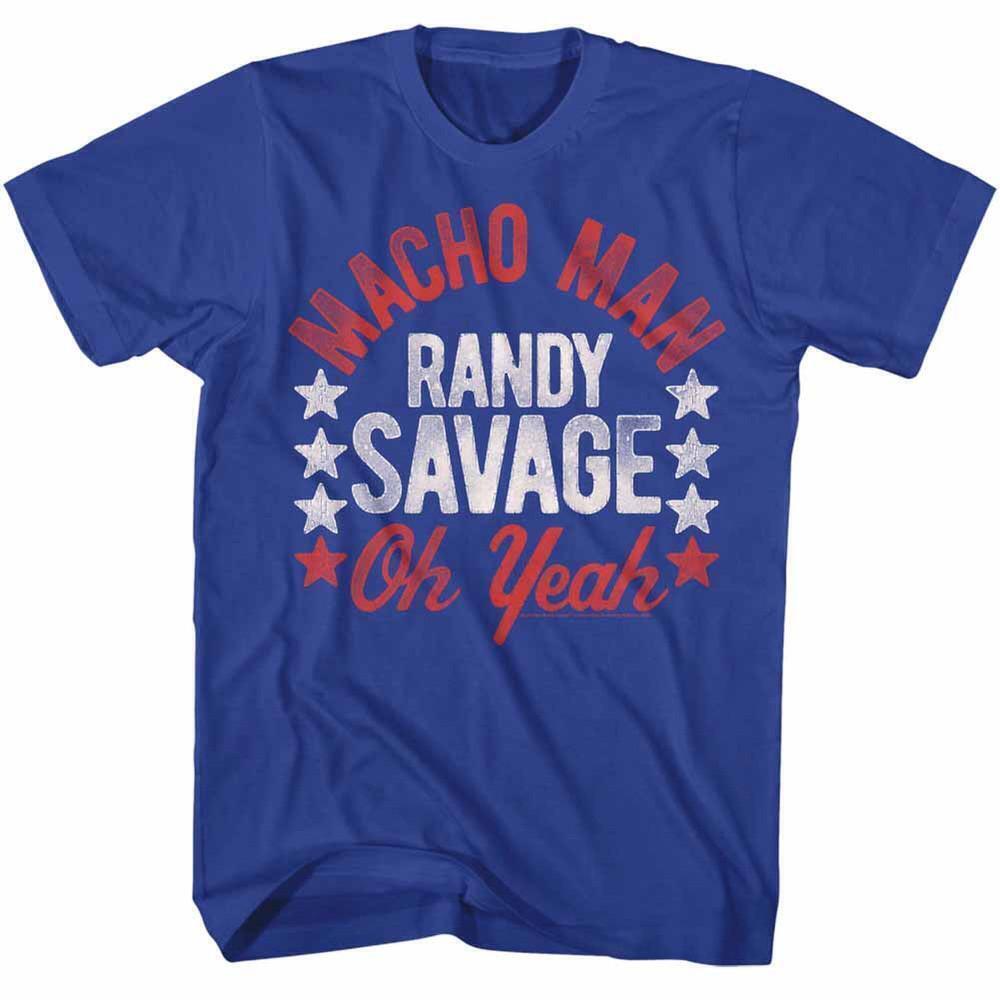 Macho Man Roots Of Mach Royal Adult T Shirt